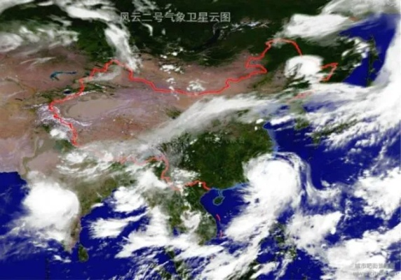 天眼守望云端变幻，最新天气卫星云图实时预报如何改变我们的生活