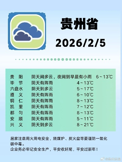 黔西春雨润万物，出行安全需留意