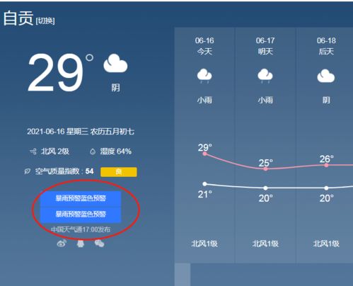 大安天气预报，一座小城的冷暖人间